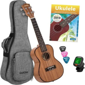 Cascha HH 2036 Premium Natural Koncert ukulele
